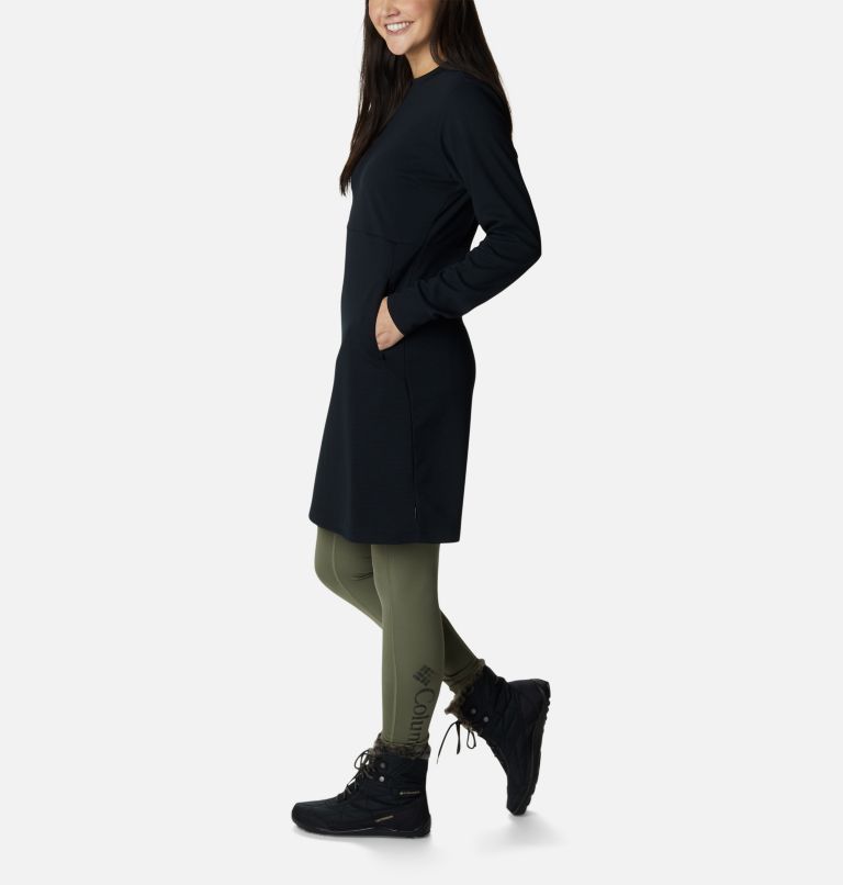 Women's Firwood Ottoman Dress, Color: Black, image 3