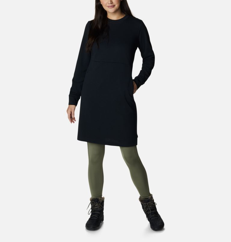 Robe en ottoman Firwood pour femme, Color: Black, image 1