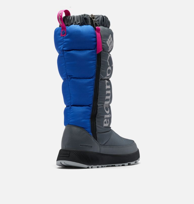 Thumbnail: Women's Paninaro Omni-Heat Tall Boot, Color: Graphite, Lapis Blue, image 9