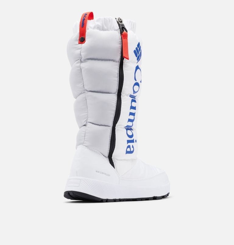 Women's Paninaro Omni-Heat Tall Boot, Color: White, Cobalt Blue, image 9