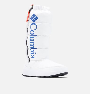 Women's Paninaro Omni-Heat Tall Boot PANINARO&trade; OMNI-HEAT&trade; TALL | 439 | 7.5, White, Cobalt Blue, 3/4 front