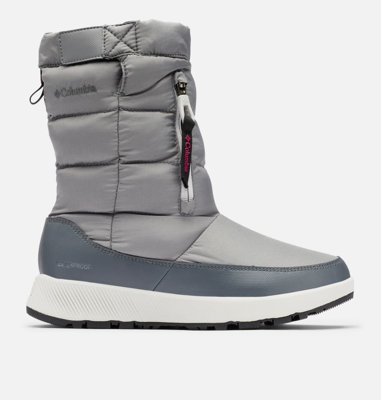 Botte à enfiler Paninaro Omni-Heat pour femme, Color: Ti Grey Steel, Dark Fuchsia, image 1