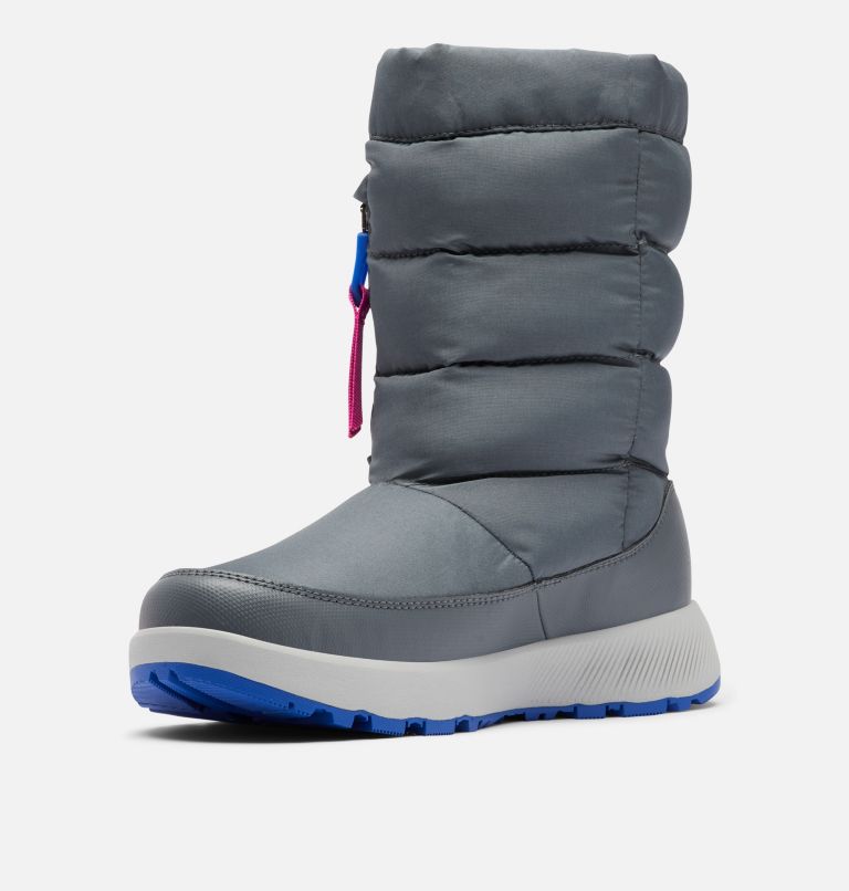 Women's Paninaro Omni-Heat Pull-On Boot, Color: Graphite, Lapis Blue, image 6