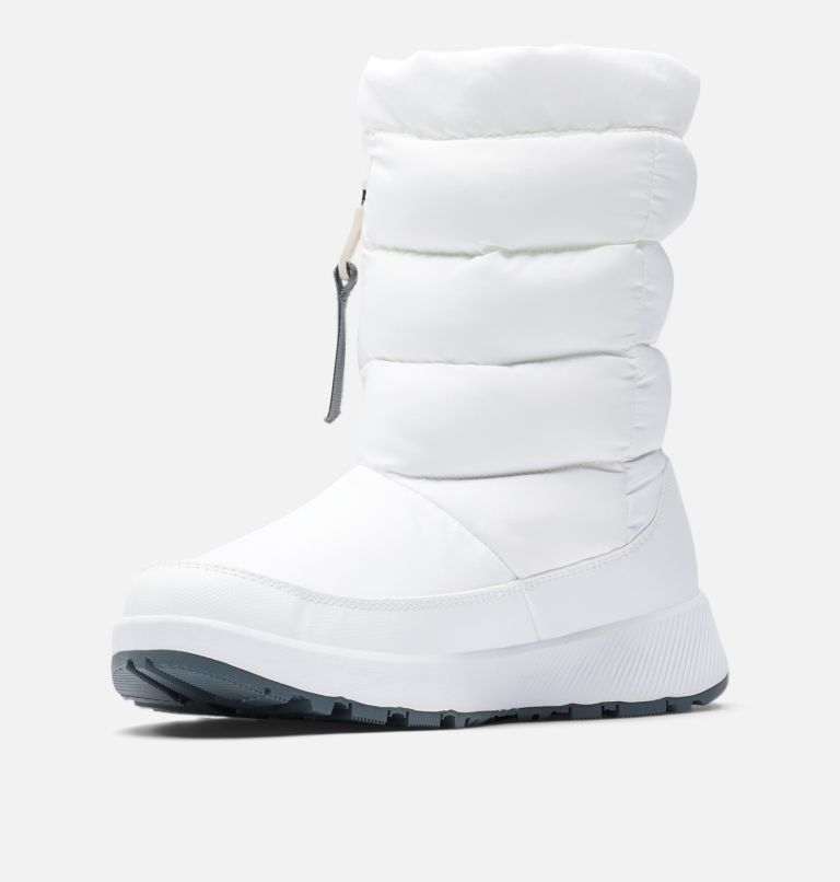 Women's Paninaro Omni-Heat Pull-On Boot, Color: White, Fawn, image 6