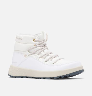 Women's Slopeside Village Omni-Heat Mid Boot SLOPESIDE VILLAGE&trade; OMNI-HEAT&trade; MID | 010 | 5.5, White, Dark Stone, 3/4 front