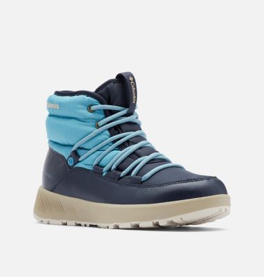 Women's Slopeside Village Omni-Heat Mid Boot SLOPESIDE VILLAGE&trade; OMNI-HEAT&trade; MID | 010 | 5.5, Shasta, Silver Sage, 3/4 front