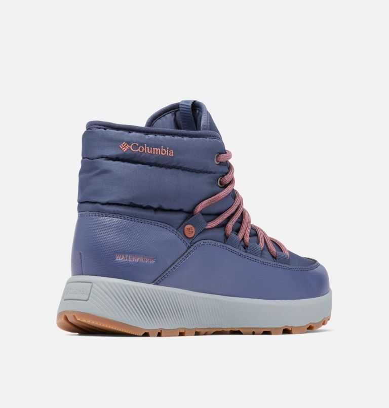 Thumbnail: Women's Slopeside Village Omni-Heat Mid Boot, Color: Nocturnal, Beetroot, image 9