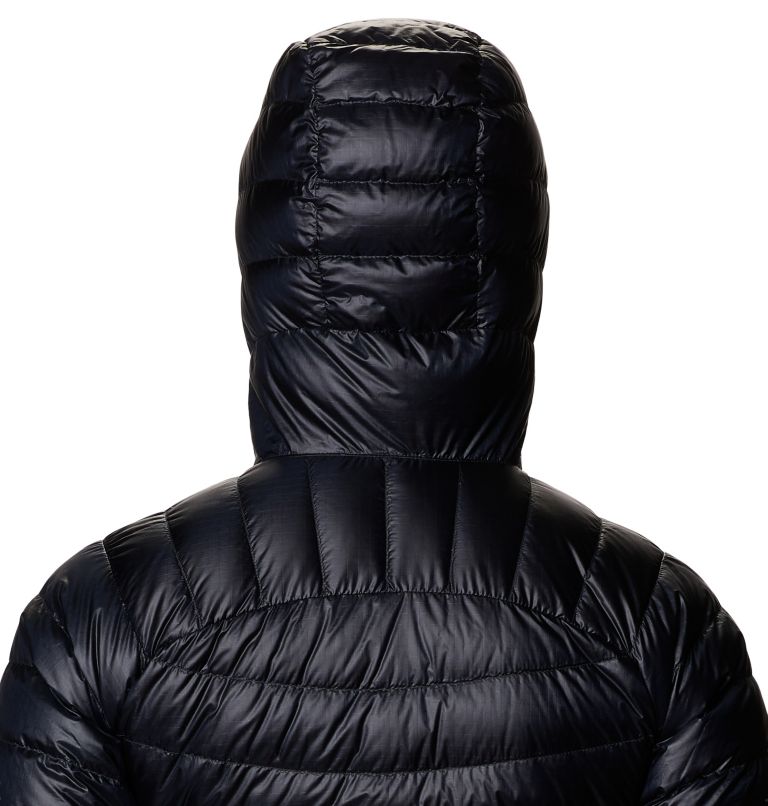 Women's Phantom Down Hooded Jacket, Color: Dark Storm, image 6
