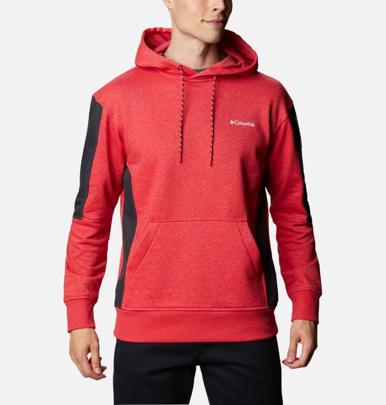 Minam River&trade; Hoodie | 613 | L Men's Minam River&trade; Hoodie, Mountain Red Heather, Shark, White, front