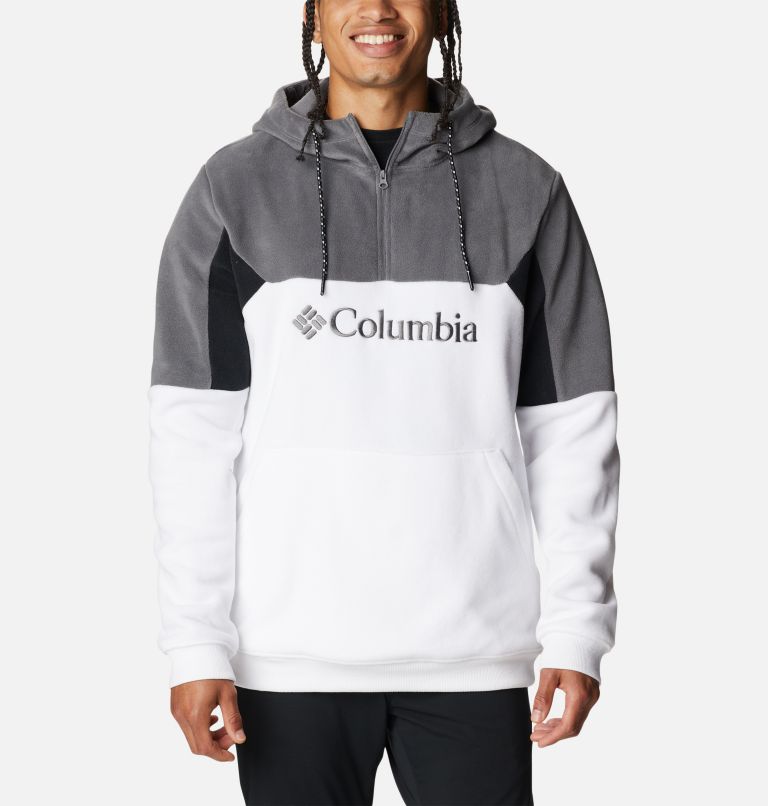 Columbia Lodge Ii Fleece Hoodie Fleece Men Grey - L - Fleeces