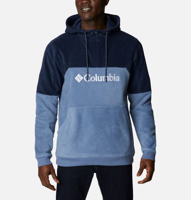 Columbia Lodge II fleece hoodie in dark gray