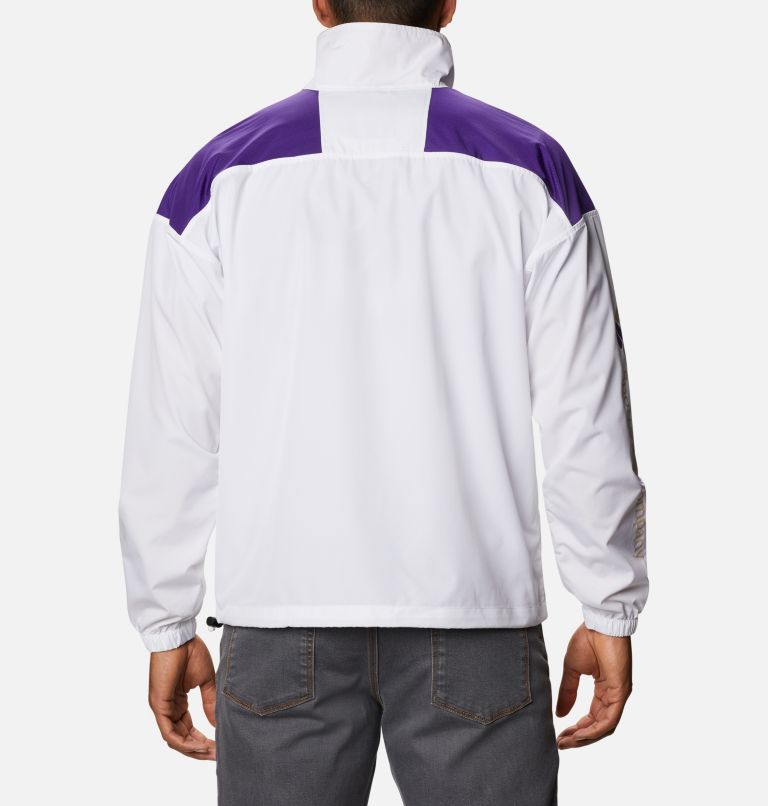 Men's Collegiate Santa Ana Anorak Jacket - Washington, Color: UW - White, UW Purple, Sierra Tan, image 2