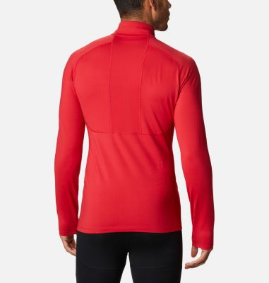 Men's Omni-Heat 3D&trade; Knit Half Zip II Baselayer Shirt Omni-Heat 3D&trade; Knit Half Zip II | 613 | L, Mountain Red, back