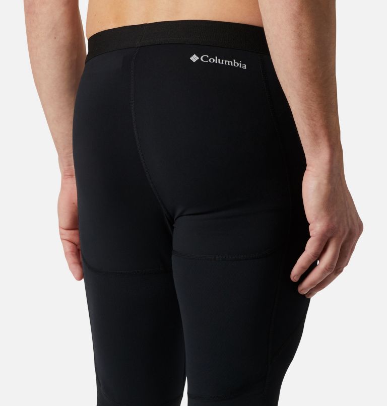 Men's Omni-Heat 3D Knit Baselayer Tights, Color: Black, image 5