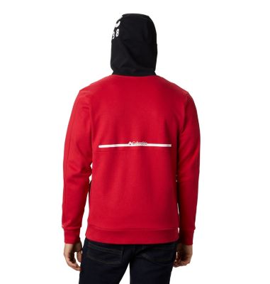 Men's Mountain View&trade; Omni-Heat&trade; Full Zip Hoodie Mountain View&trade; Full Zip | 100 | S, Mountain Red, White, back