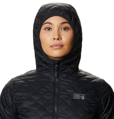 black women's hooded jacket