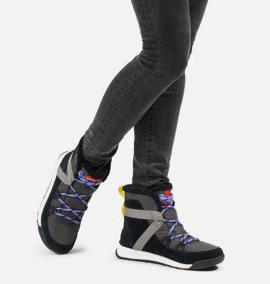 Women's Whitney II Flurry Boot WHITNEY&trade; II FLURRY | 010 | 5, Black, Coal, 3/4 front