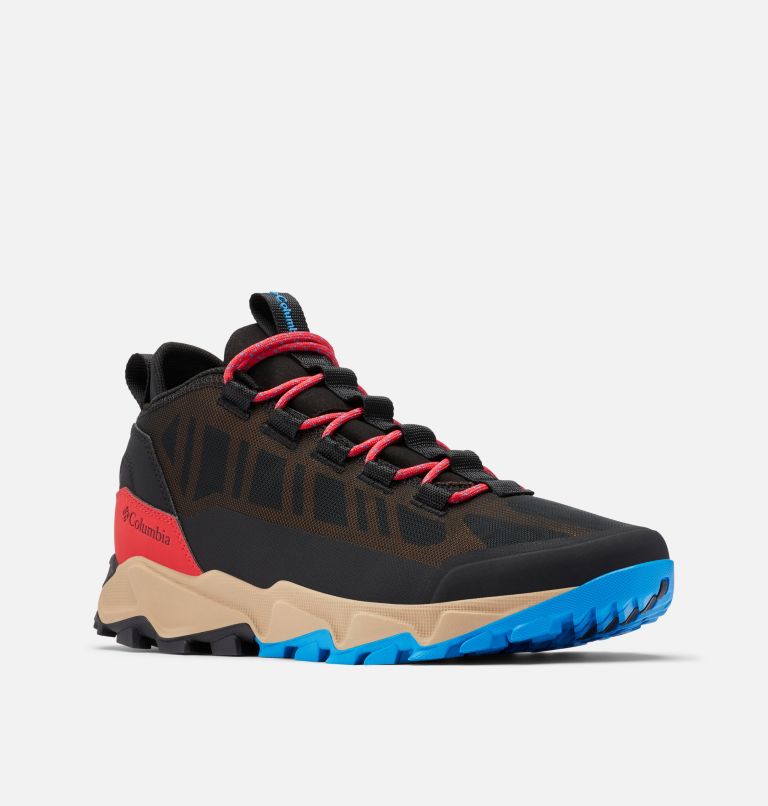 Men's Flow Borough Low Shoe, Color: Black, Static Blue, image 2