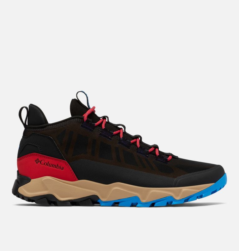 Men's Flow Borough Low Shoe, Color: Black, Static Blue, image 1