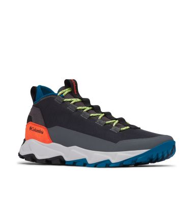Men's Flow Borough Low Shoe FLOW&trade; BOROUGH LOW | 010 | 7, Graphite, Lagoon, 3/4 front