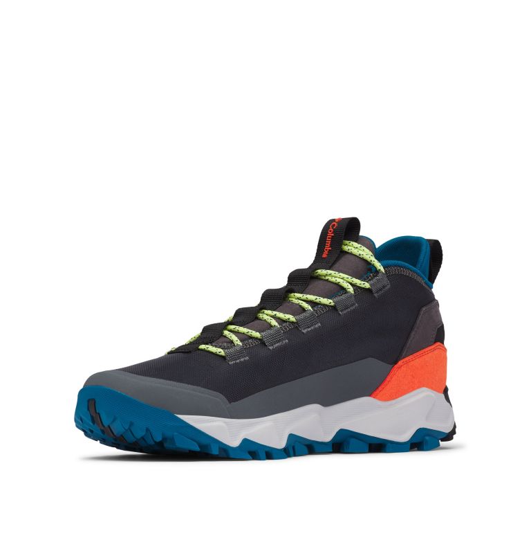 Men's Flow Borough Low Shoe, Color: Graphite, Lagoon, image 6