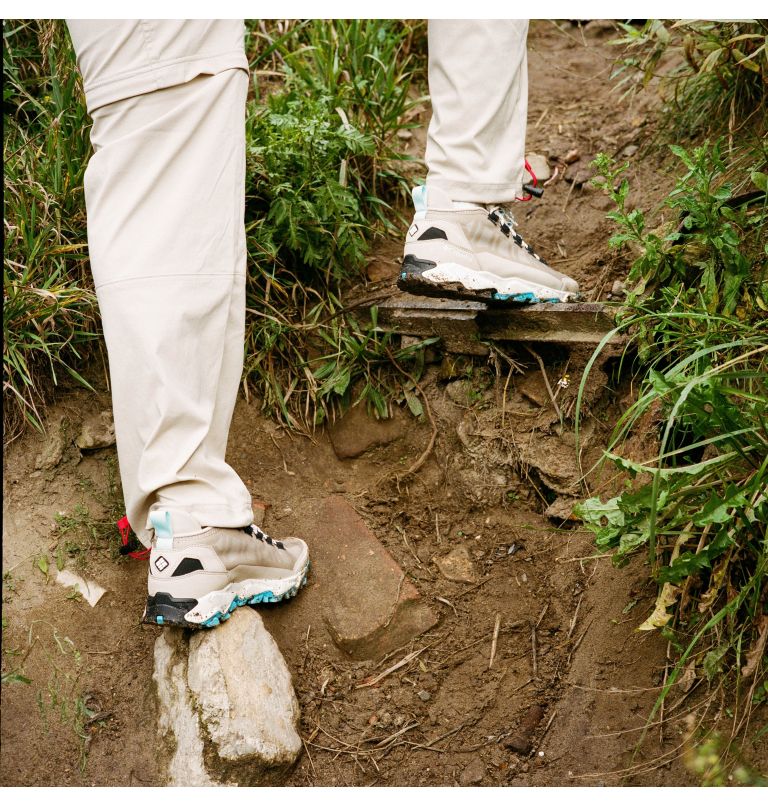 Men's Flow Borough Low Shoe, Color: Ancient Fossil, Cyan Blue, image 11