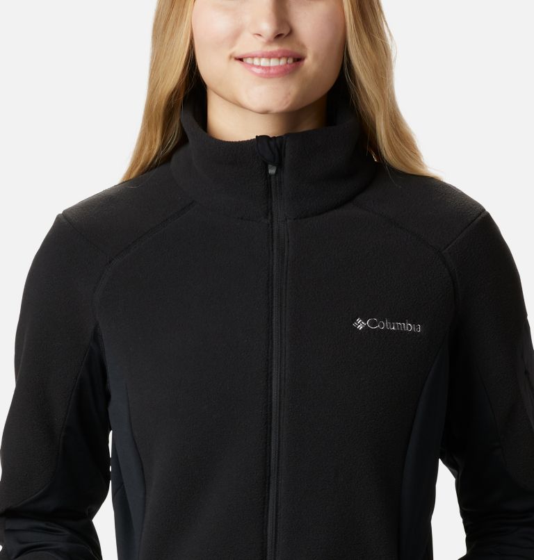 W Polar Powder Fleece FZ | 010 | M, Color: Black, image 4
