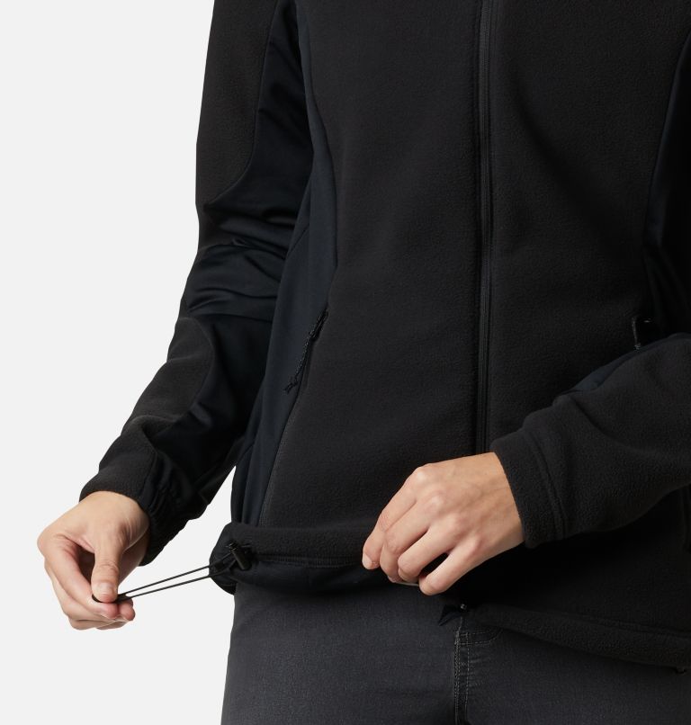 W Polar Powder Fleece FZ | 010 | M, Color: Black, image 6