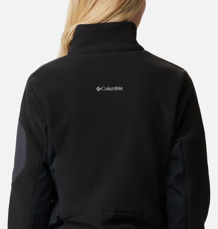 W Polar Powder Fleece FZ | 010 | M, Color: Black, image 7