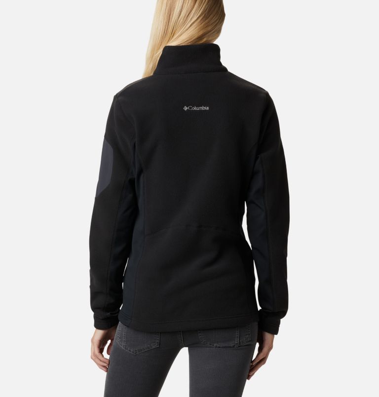 W Polar Powder Fleece FZ | 010 | M, Color: Black, image 2