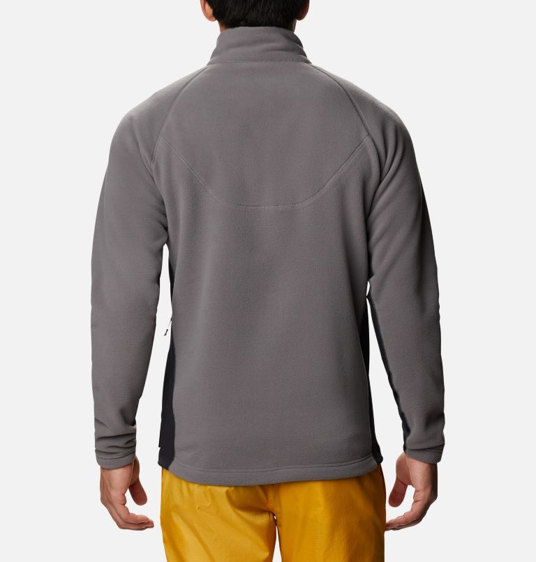 Men's Polar Powder Fleece , Color: City Grey, Black, image 2