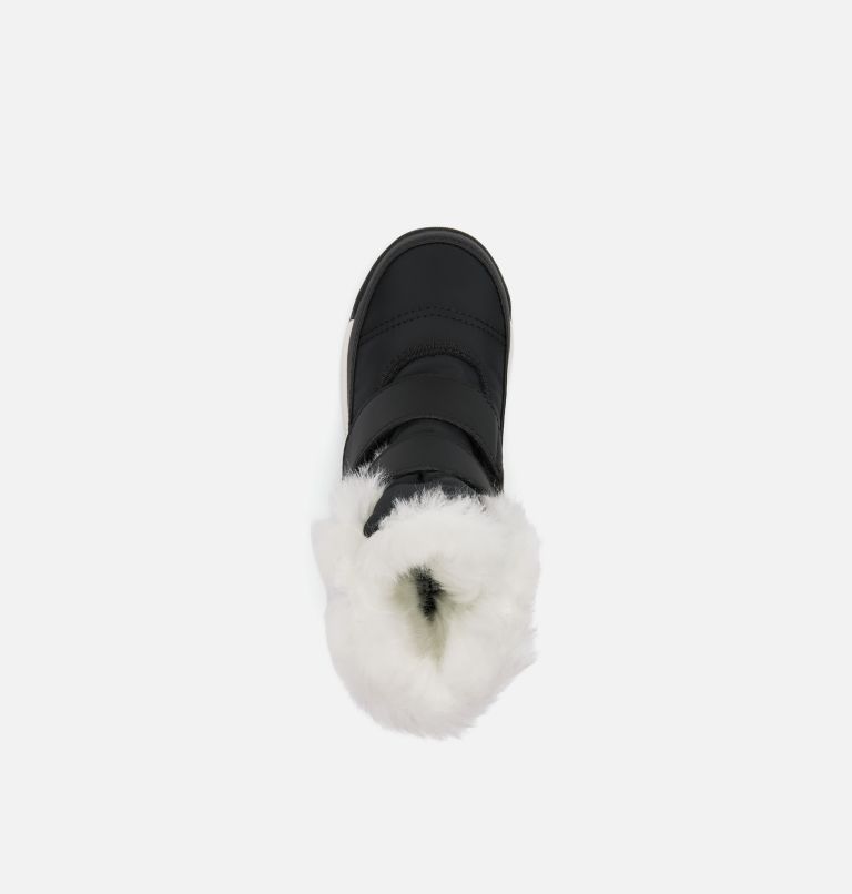 Stivali invernali con chiusura velcro Whitney II da bambino, Color: Black