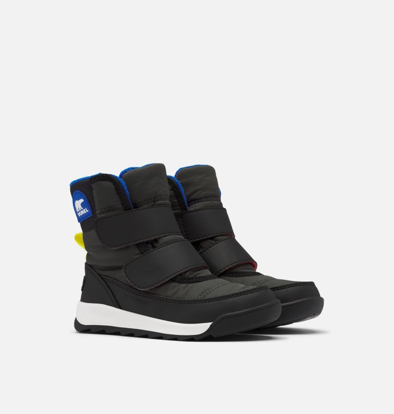 Kids' Whitney II Strap Winter Boot, Color: Coal, image 2