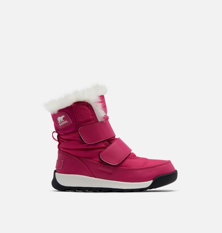 Kids' Whitney II Strap Winter Boot, Color: Cactus Pink, Black, image 1