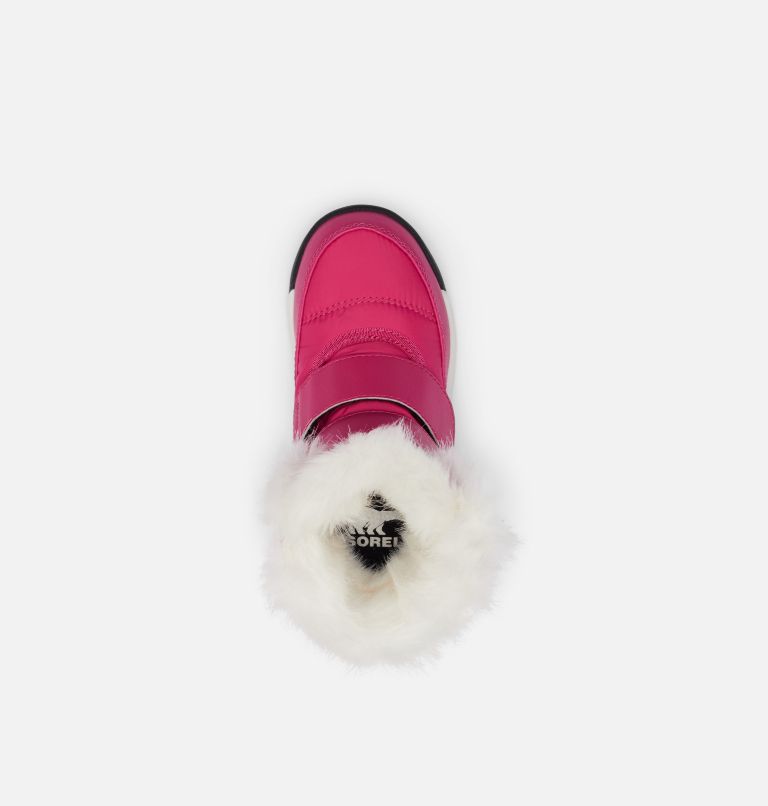 Thumbnail: Bota de invierno con correa Whitney II para niños, Color: Cactus Pink, Black, image 5