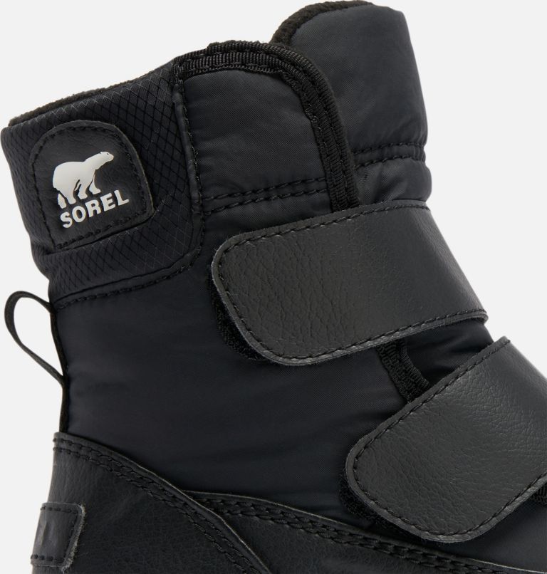 Toddlers' Whitney II Strap Winter Boot, Color: Black, Sea Salt, image 7
