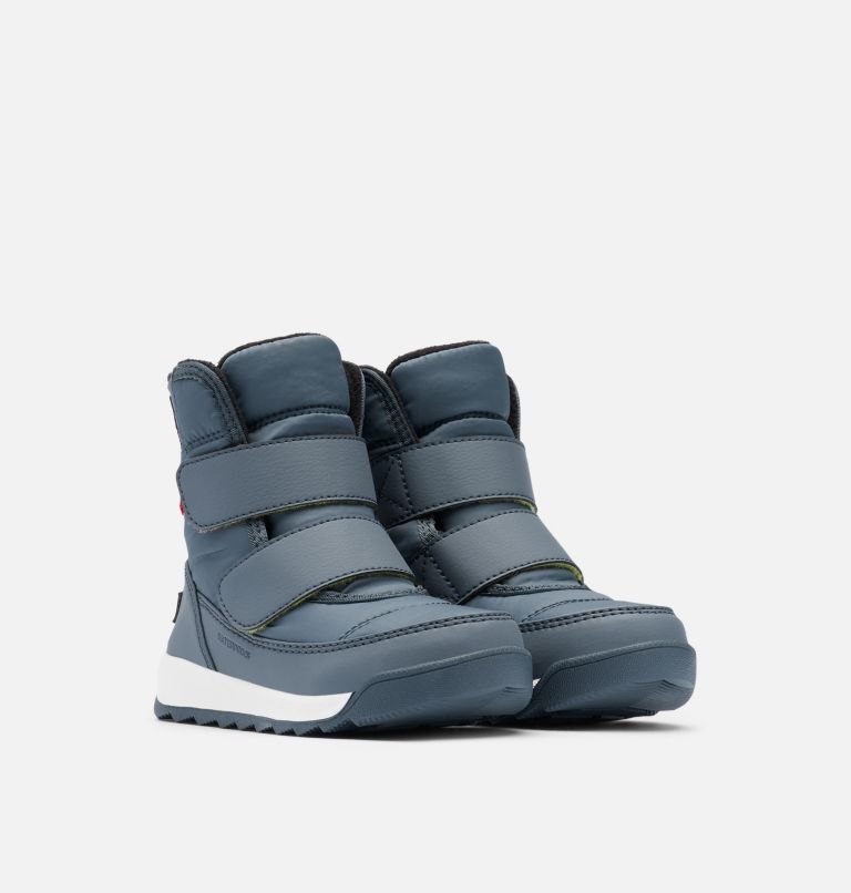Toddlers' Whitney II Strap Winter Boot, Color: Uniform Blue, Cherrybomb, image 2