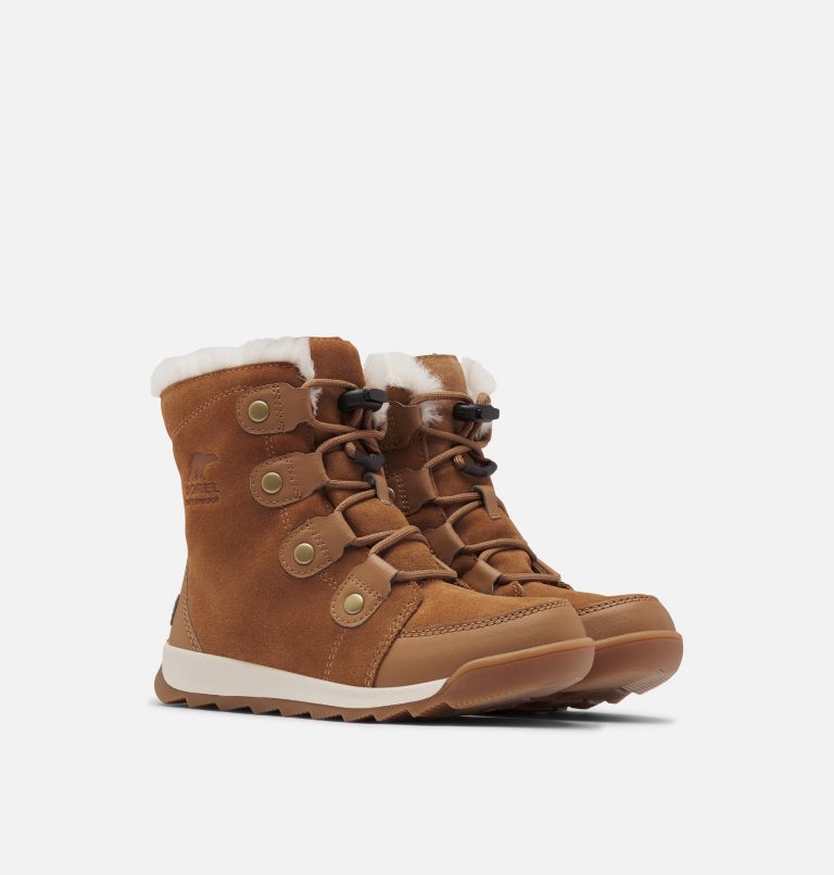Childrens Whitney II Suede Boot, Color: Elk, image 2