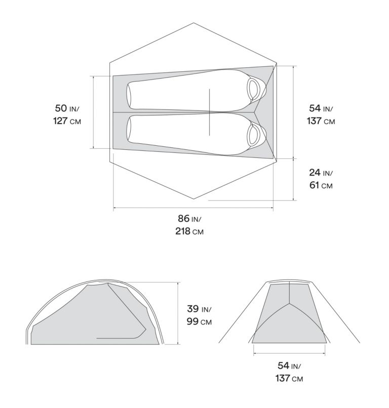 Strato™ UL 2 Tent | 107 | O/S Strato™ UL 2 Tent, Undyed, a10
