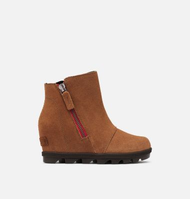 sorel joan of arctic wedge zip