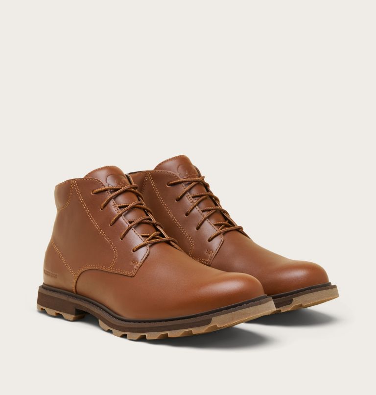 MADSON II Chukka Men's Waterproof Boot, Color: Velvet Tan, Gum, image 2