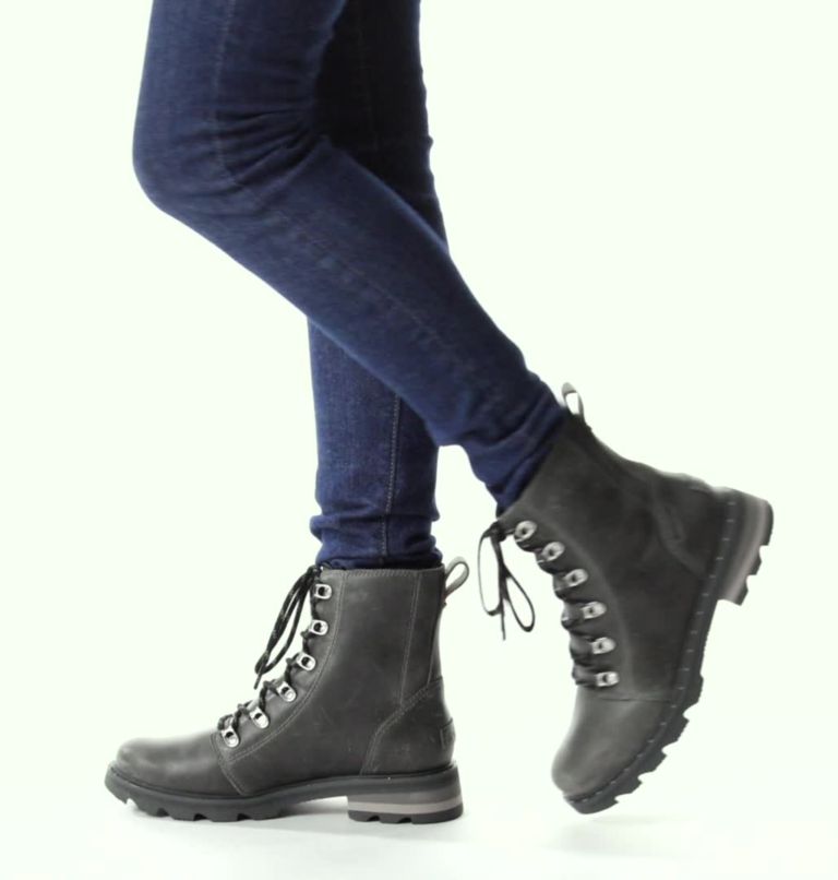 Thumbnail: Women's Lennox Lace Waterproof Boot, Color: Quarry, Grill, image 2