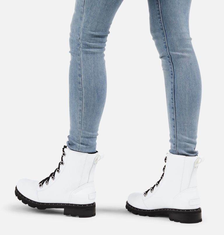 Women's Lennox Lace Waterproof Boot, Color: White, image 7