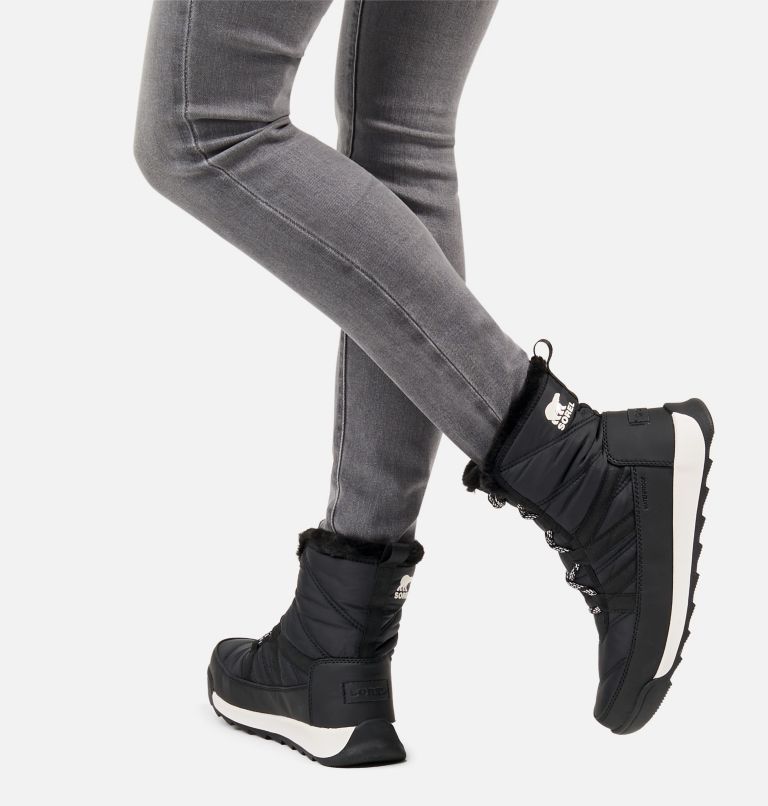 Thumbnail: Women's Whitney II Short Lace Boot, Color: Black, image 7