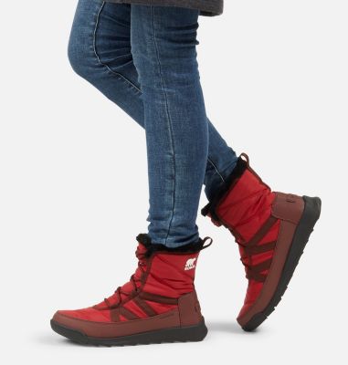Women's Whitney&trade; II Short Lace Boot WHITNEY&trade; II SHORT LACE | 286 | 6, Red Dahlia, 3/4 front