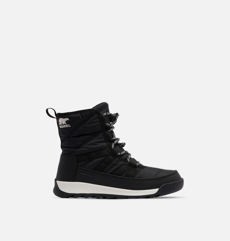 Youth Whitney II Short Lace Winter Boot, Color: Black