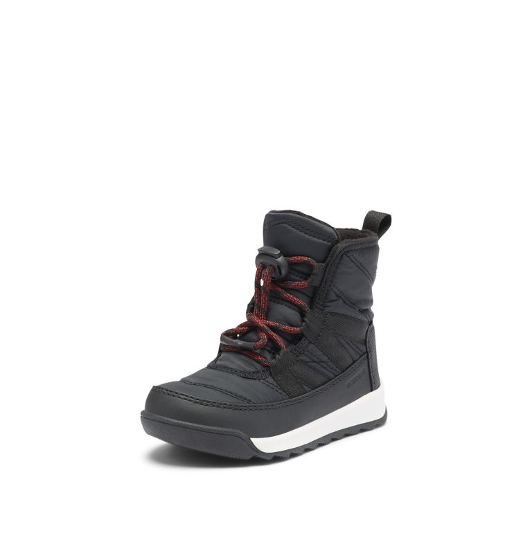 Thumbnail: Youth Whitney II Short Lace Boot, Color: Black,Black, image 6