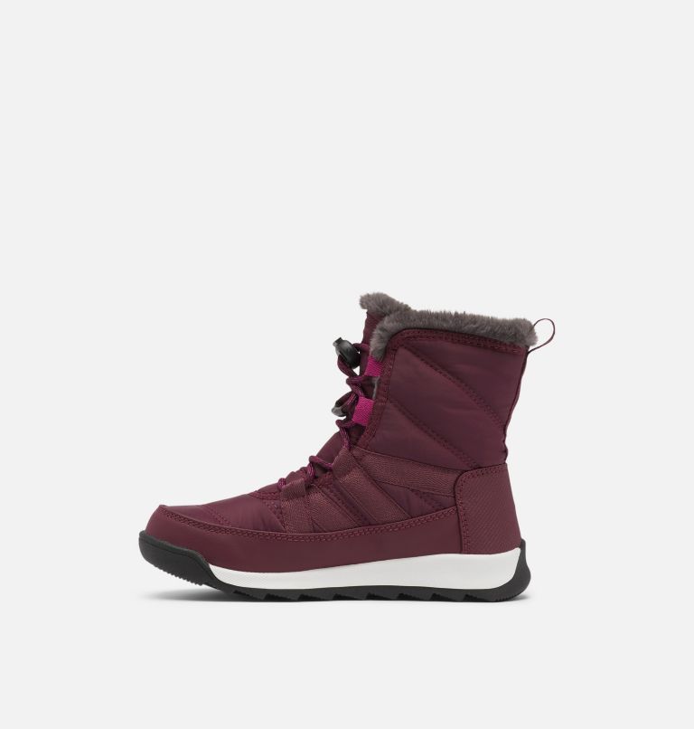 Youth Whitney II Short Lace Winter Boot, Color: Epic Plum, image 4