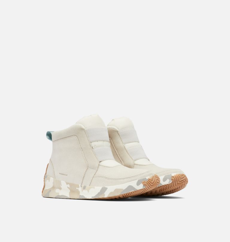 Women's Out N About Plus Mid Boot, Color: Dark Stone, Sea Salt, image 2