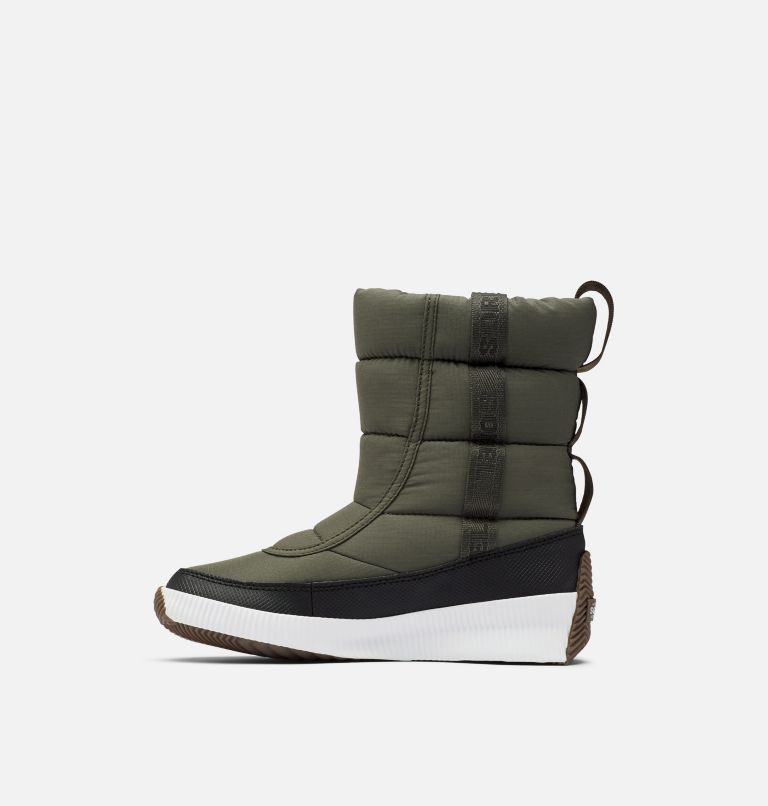 OUT N ABOUT&trade; PUFFY MID | 326 | 8.5 Women's Out N About&trade; Puffy Mid Boot, Alpine Tundra, medial